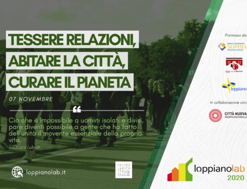 “Tessere relazioni, abitare la città, curare il Pianeta”